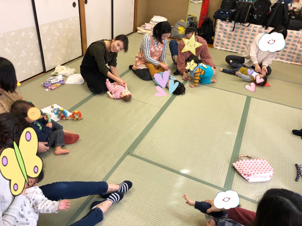 ベビーマッサージ