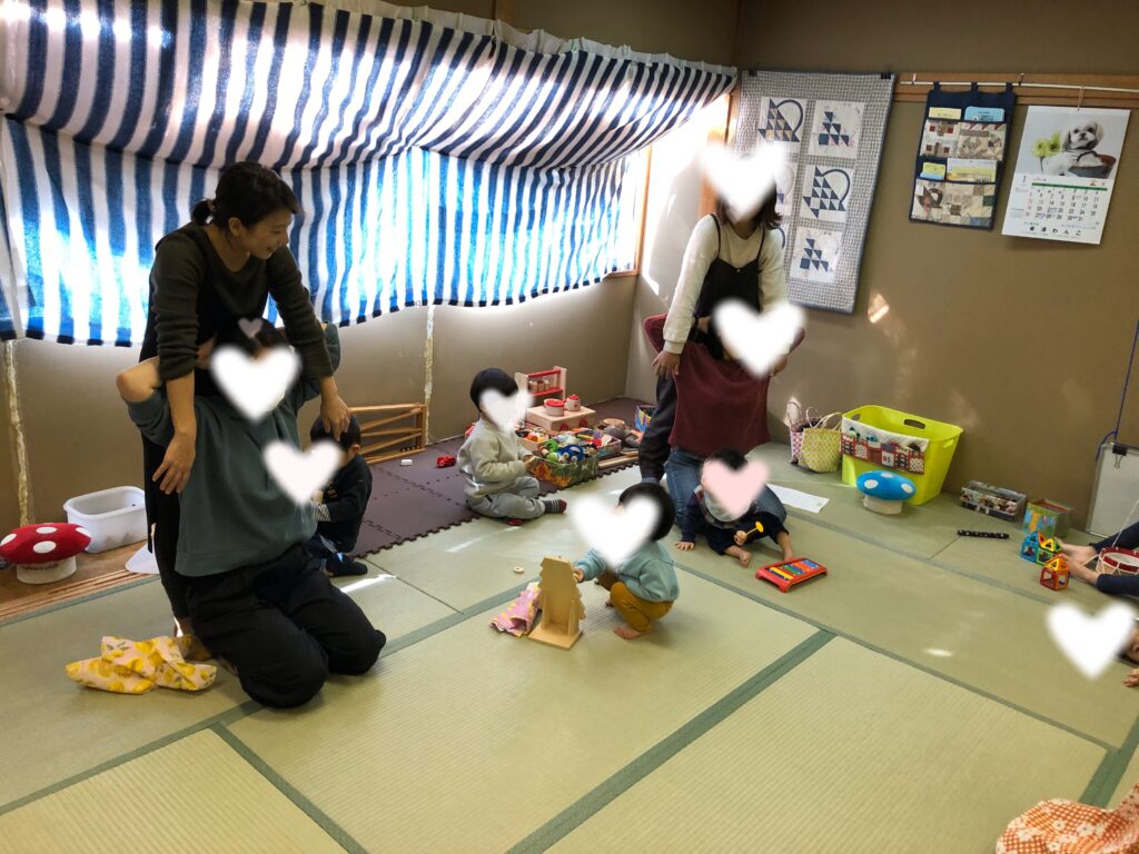 お母さん同士マッサージ