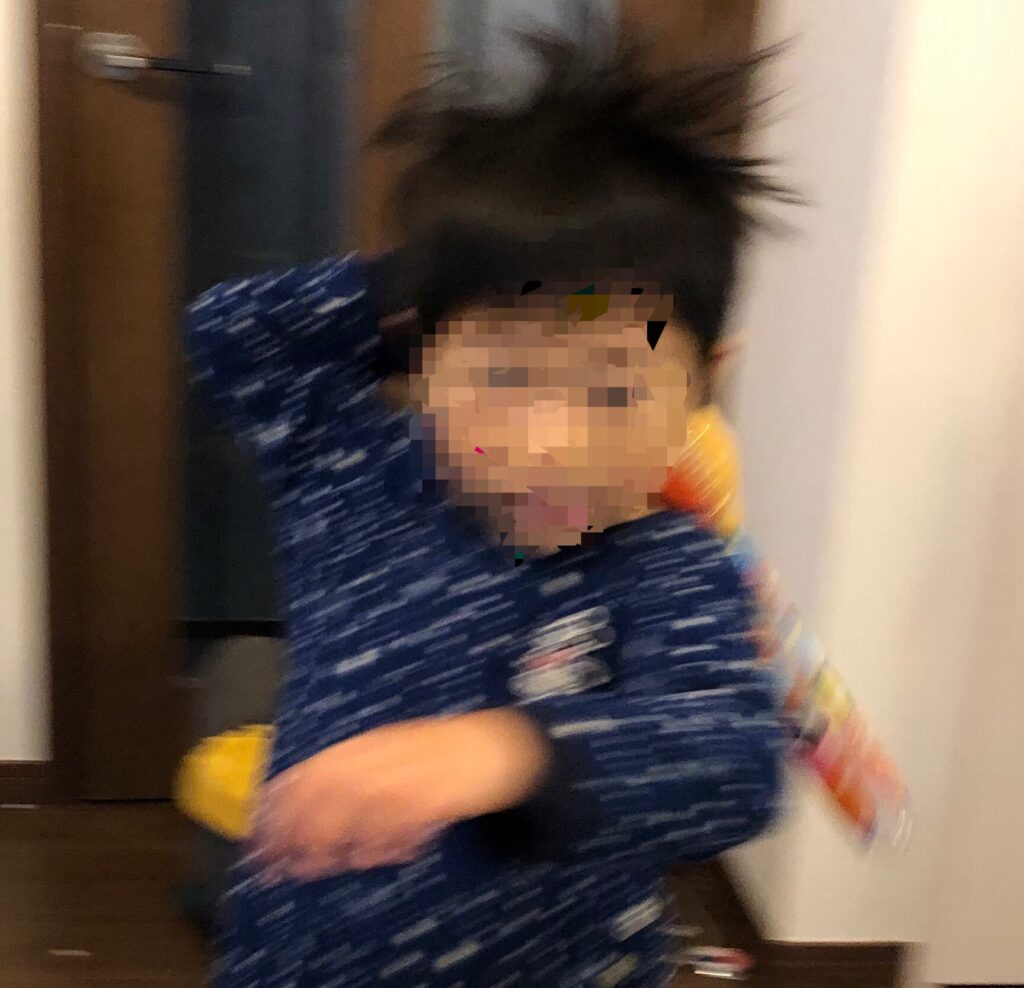 戦いごっこ
