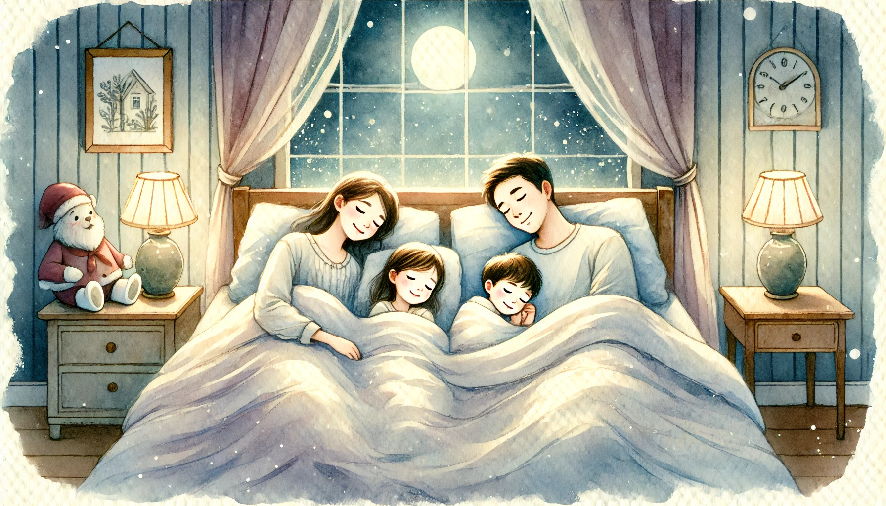 家族みんなでぐっすり睡眠