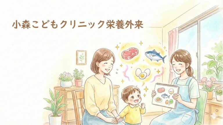 小森こどもクリニック栄養外来タンパクの重要性